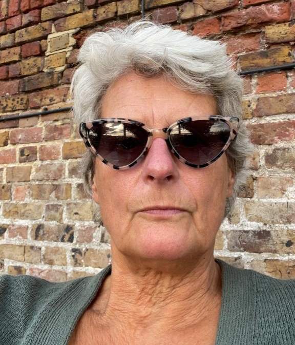 Julie Atkins outside