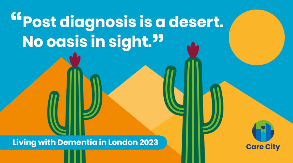 Post diagnostics is a desert. No oasis in sight